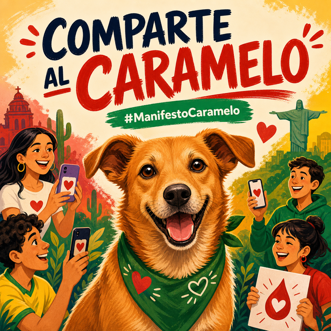 Arte del Manifiesto Caramelo para compartir en Instagram